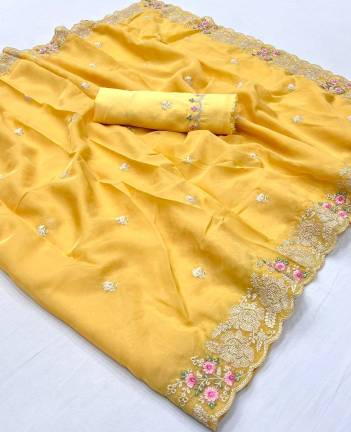 SURBHI BY RAJPATH SOFT ORGANZA SAREE MANUFACTURER IN INDIA